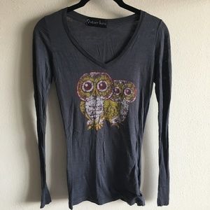 Owl Long Sleeve Tee